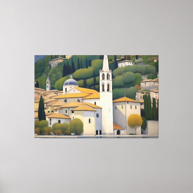 Kirche Cassone Gustav Klimt Gemälde Leinwanddruck (Vorderseite)