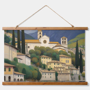 Kirche Cassone Gustav Klimt Malerei Serene Wandteppich Mit Holzrahmen