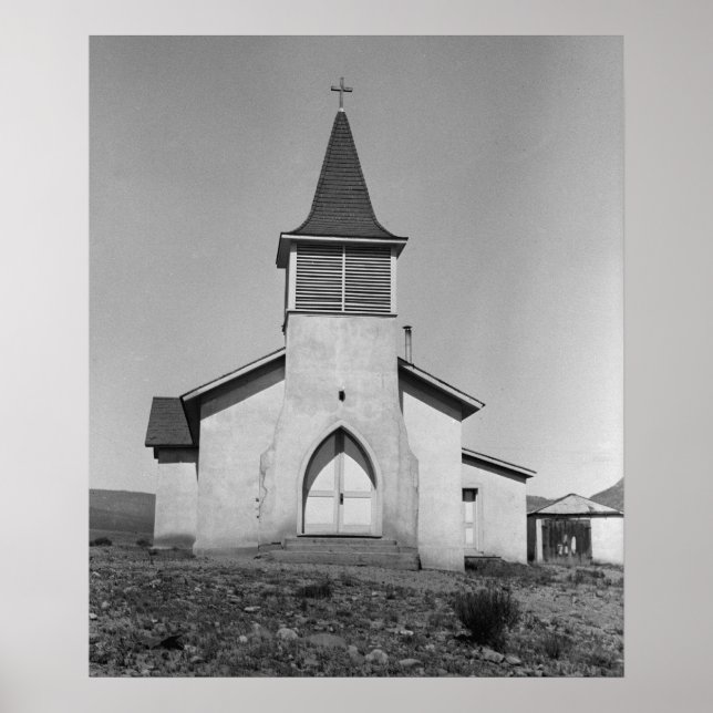 Kirche Cimarron Poster (Vorne)