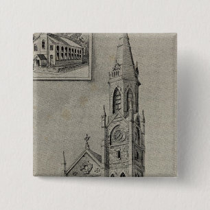Kirche der Erlösung, Ansonia, Conn Button