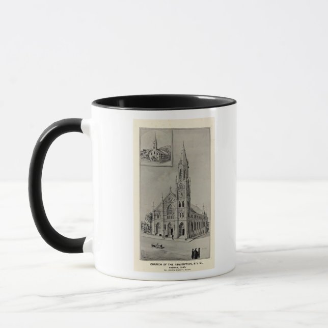 Kirche der Erlösung, Ansonia, Conn Tasse (Links)