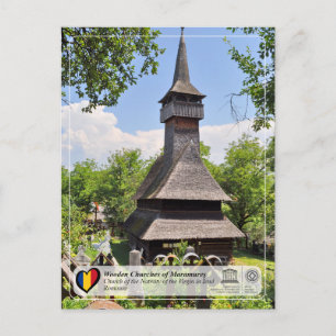 Kirche der Geburt der Jungfrau, Ieud Postkarte