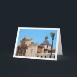 Kirche der Heiligen Frau, Lliria Karte<br><div class="desc">Kirche der Heiligen Frau,  Lliria Grußkarte. Sie können dieses Produkt ganz einfach kostenlos anpassen,  wenn Sie Text hinzufügen oder die Farbe des Hintergrunds ändern möchten.</div>