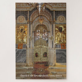 Kirche der Metamorphose, Syros, personalisieren Puzzle