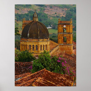 Kirche der Unbefleckten Empfängnis Gerahmt Print Poster