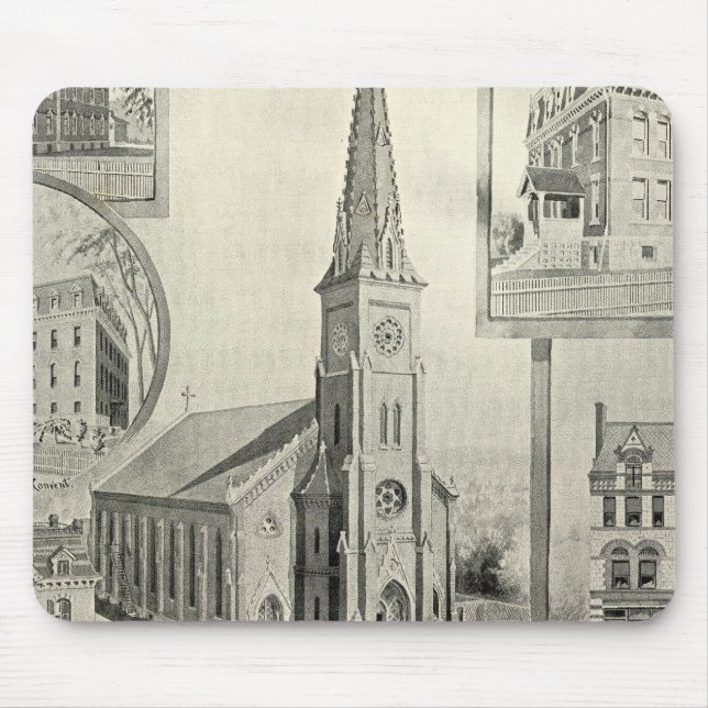 Kirche der Unbefleckten Empfängnis, Wasserbegraben Mousepad (Vorne)
