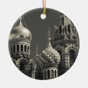 Kirche des Erlösers auf dem vergossenen Blut Keramik Ornament