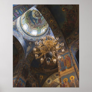 Kirche des Erlösers vom vergossenen Blut Poster