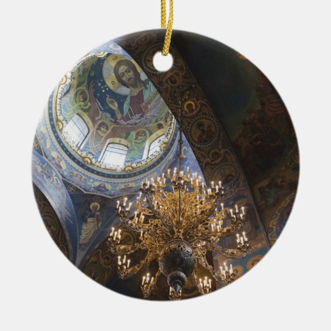 Kirche des Erretters des verschütteten Blutes Keramikornament (Vorne)
