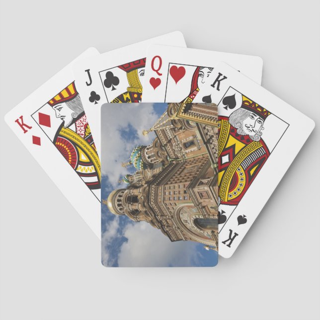 Kirche des Erretters des verschütteten Blutes Spielkarten (Rückseite)