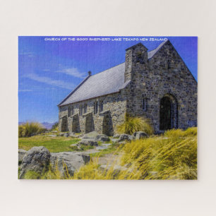 Kirche des guten Hirten Lake Tekapo. Puzzle