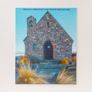 Kirche des guten Hirten, Tekapo-See. Puzzle