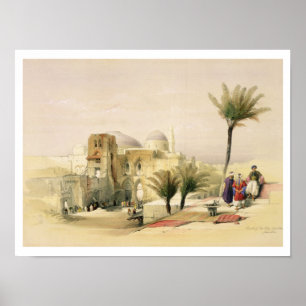 Kirche des Heiligen Sepulchers, Jerusalem, Teller  Poster