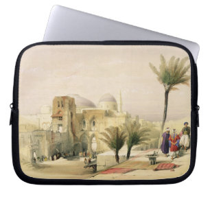Kirche des heiligen Sepulchre, Jerusalem, Platte Laptopschutzhülle