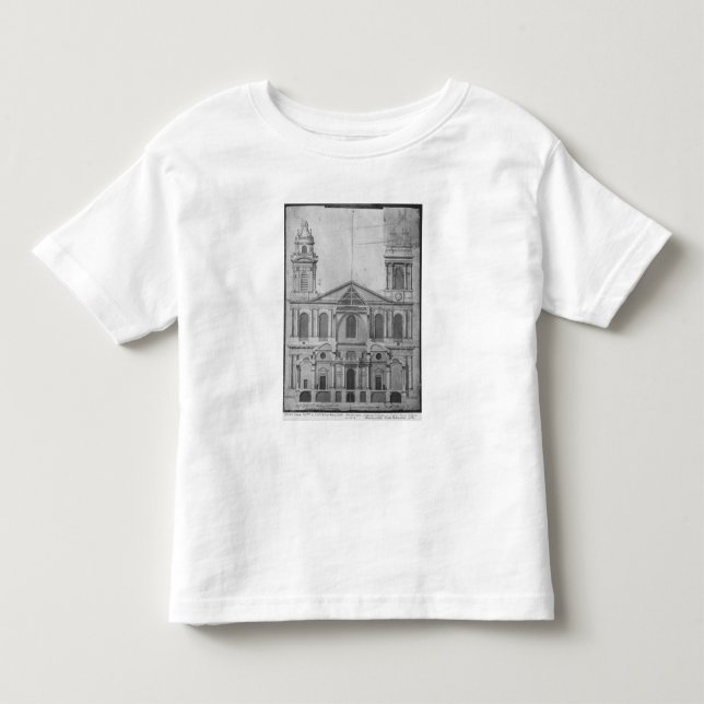 Kirche des Heiligen-Sulpice Kleinkind T-shirt (Vorderseite)