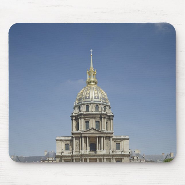 Kirche des Invalides, errichtet 1679-1708 Mousepad (Vorne)