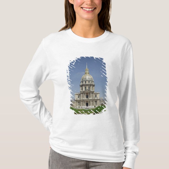 Kirche des Invalides, errichtet 1679-1708 T-Shirt (Vorderseite)