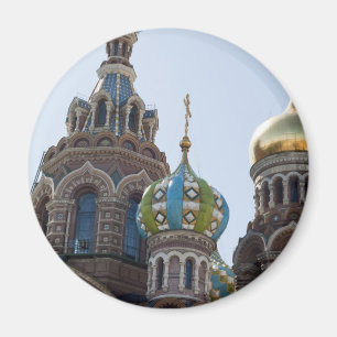 Kirche des Retters auf verschüttetem Blut Russland Magnet