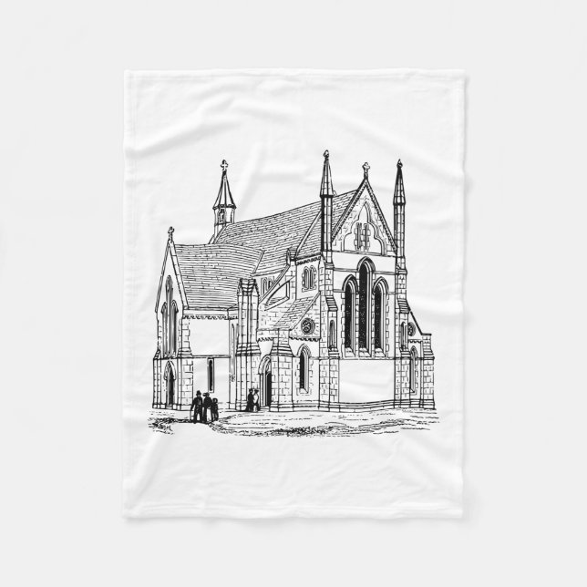 Kirche Fleecedecke (Vorderseite)