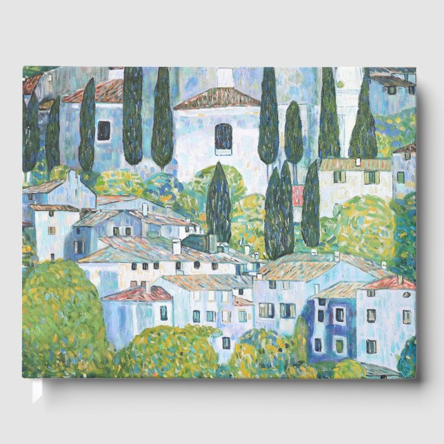 Kirche Gustav Klimt in Cassone Gästebuch (Vorderseite)