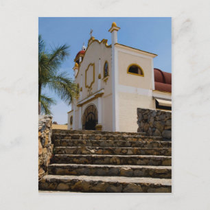 Kirche Huatulco 4 Postkarte