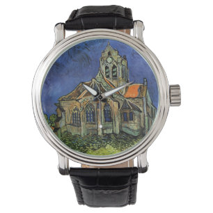 Kirche in Auvers-sur-Oise von Vincent van Gogh Armbanduhr