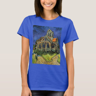Kirche in Auvers-sur-Oise von Vincent van Gogh T-Shirt