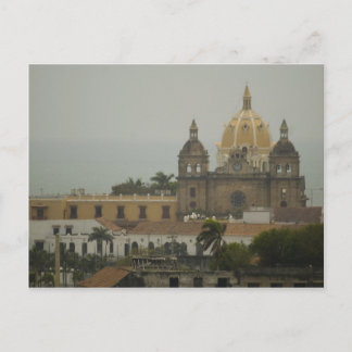 Kirche in Cartagena, Kolumbien Postkarte