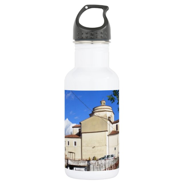 Kirche in Laino Borgo Trinkflasche (Vorderseite)