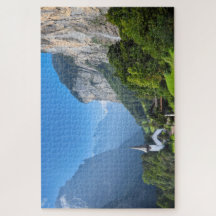 Kirche in Lauterbrunnen, Schweiz