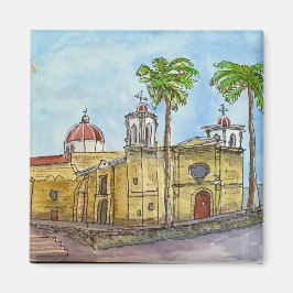 Kirche in Oaxaca, Mexiko Magnet