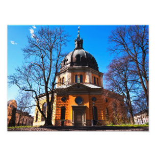 Kirche in Schweden Fotodruck
