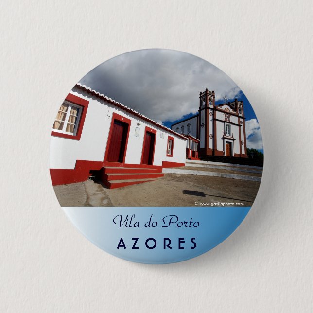 Kirche in Vila tun Porto Button (Vorderseite)