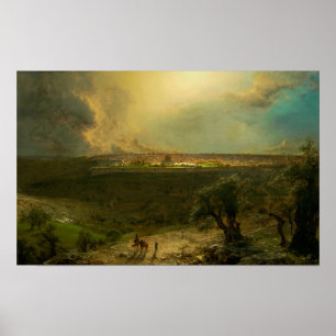 Kirche - Jerusalem vom Ölberg Poster