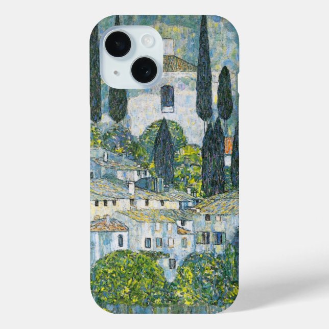 Kirche (Kirche) in Cassone von Gustav Klimt Case-Mate iPhone Hülle (Rückseite)