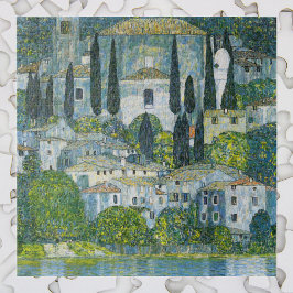 Kirche (Kirche) in Cassone von Gustav Klimt Puzzle