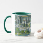 Kirche (Kirche) in Cassone von Gustav Klimt Tasse<br><div class="desc">Kirche in Cassone - Landschaft mit Zypressen (alias Kirche in Cassone - Landschaft mit Zypressen) (1913) von Gustav Klimt ist eine Vintage Viktorianische Kunstmalerei der Ära mit einer Kirche in Cassone mit umliegenden Gebäude und Zypressen am Rande des Gardasees. Über den Künstler: Gustav Klimt (1862-1918) war ein österreichischer Symbolik-Maler und...</div>