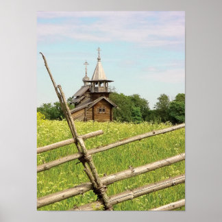 Kirche Kizhi Poster