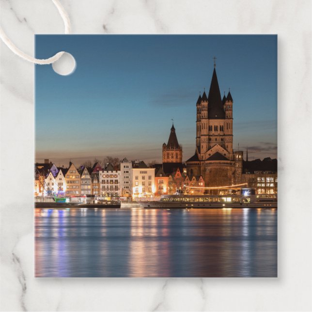 Kirche Köln Geschenkanhänger (Vorderseite)
