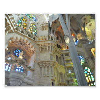 Kirche La Sagrada Familia Fotodruck