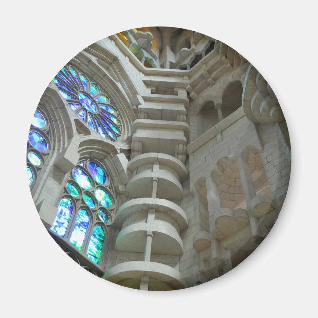 Kirche La Sagrada Familia Magnet (Vorne)