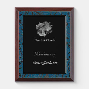 Kirche Lily Plaque Awardplakette