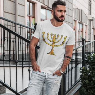 Kirche Menorah T-Shirt