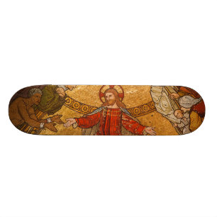 Kirche Mosaik - Jesus Christus Skateboard
