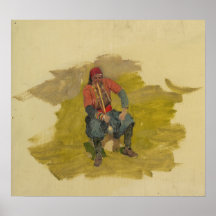 Kirche - Naher Osten Mann Esel 1868