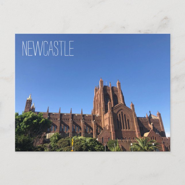 Kirche Newcastle Postkarte (Vorderseite)