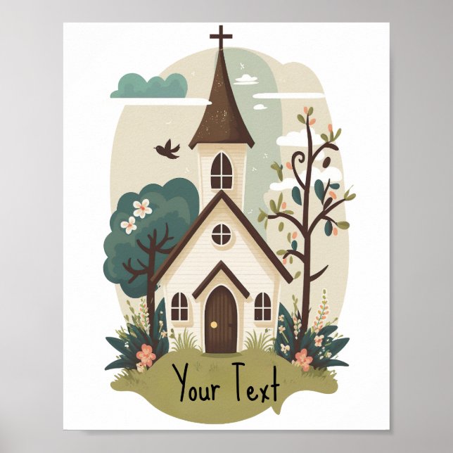 Kirche Poster (Vorne)