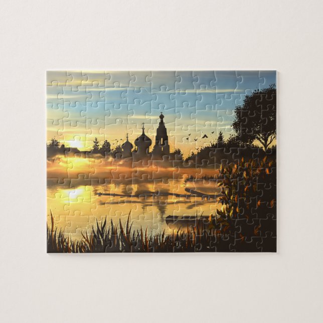 Kirche Puzzle (Horizontal)