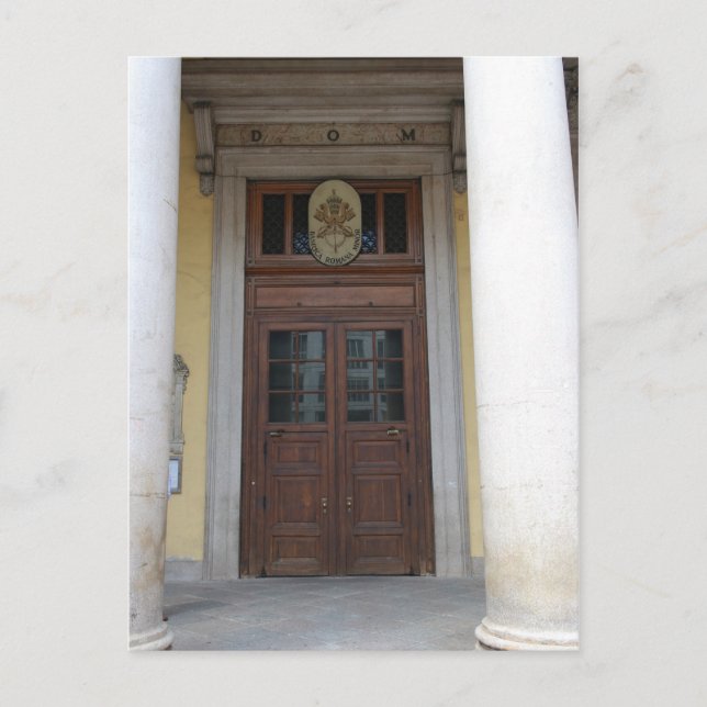 Kirche Saint Charles Borromeo - Milano, Italien Postkarte (Vorderseite)