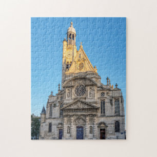 Kirche Saint-Etienne-du-Mont in Paris, Frankreich Puzzle